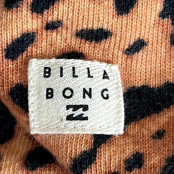 Billabong Sun Shrunk Leopard Print Sweatshirt - NWOT - Size Small (Juniors) - Picture 6 of 8